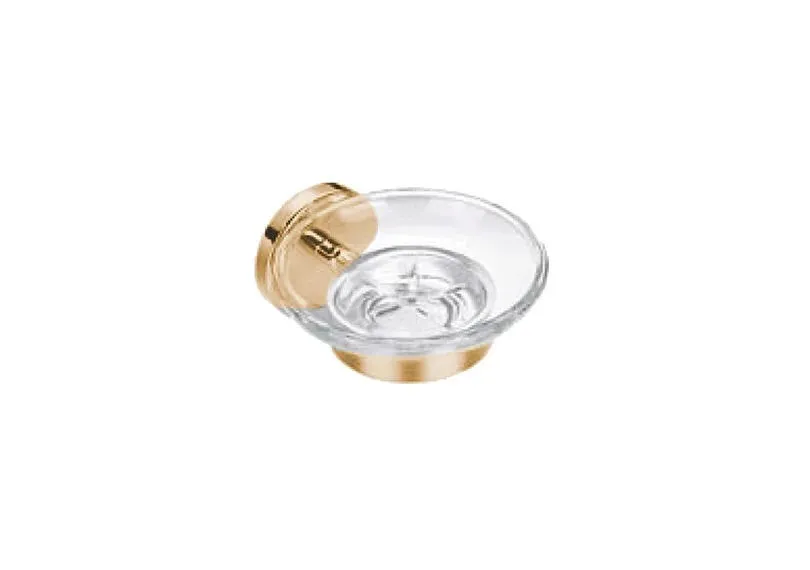 [R26008PROFILESTARGLASSSOAPDISHHILDER] R26008 PROFILE STAR GLASS SOAP DISH HOLDER