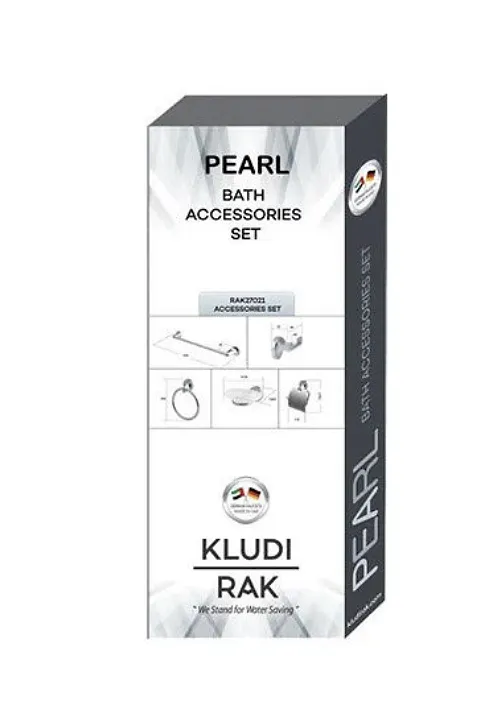 [R27021PEARLBATHACCESSORIESSET] R27021 PEARL BATH ACCESSORIES SET