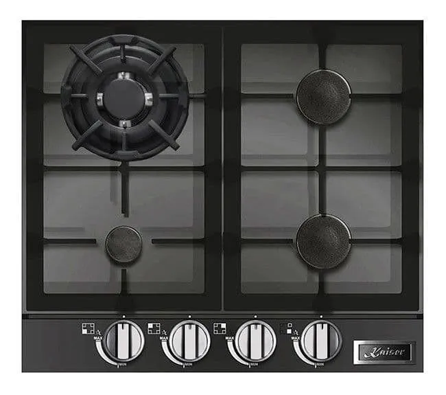 [KAISERBIULTINGASHOB60CMCERAMICKCG638TURBO] KAISER BIULT-IN GAS HOB 60CM CERAMIC KCG638 TURBO