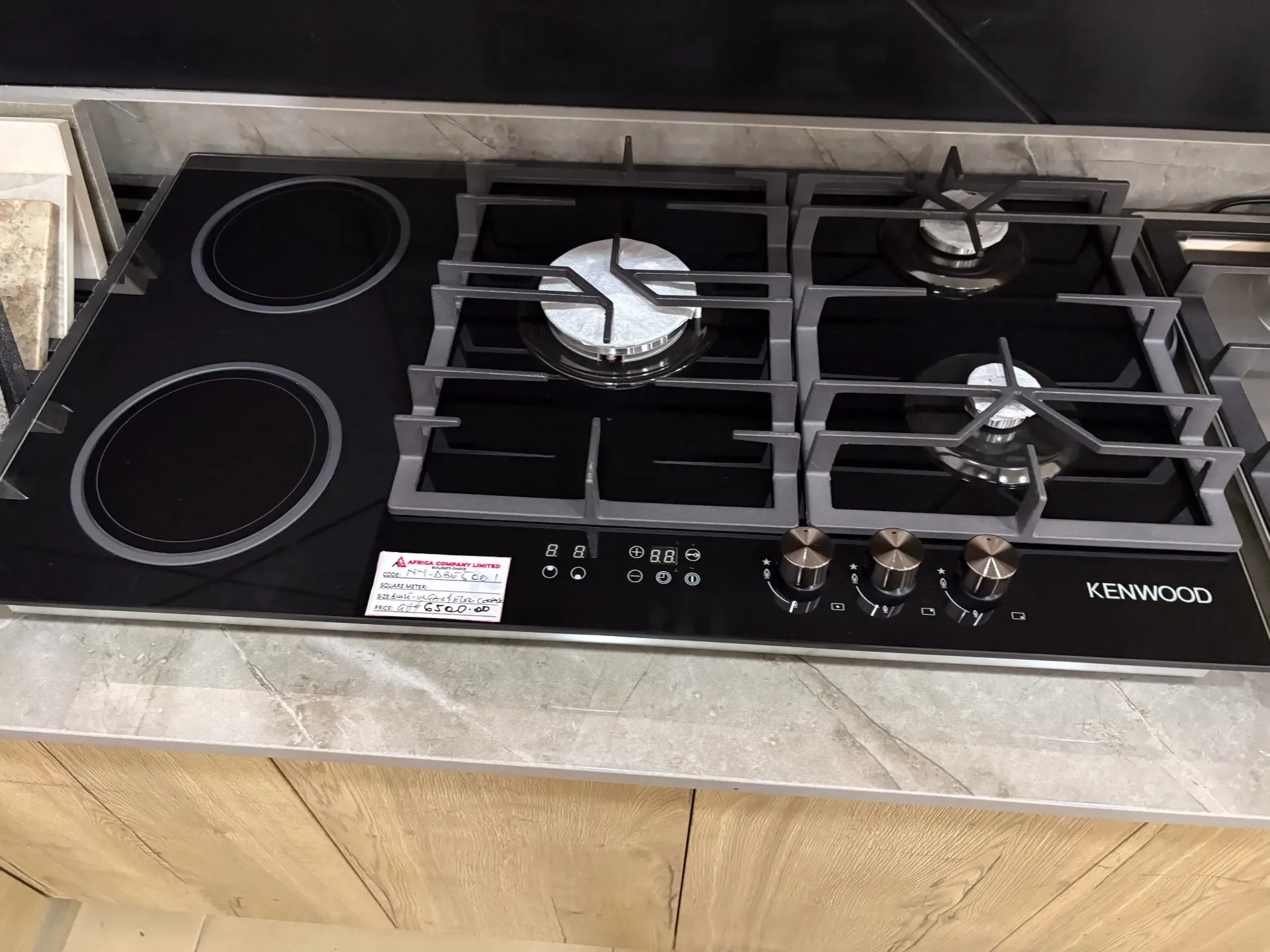 [KENWOODNY-DBE5001BUILTINGAS&ELECTRICCOOKER] KENWOOD NY-DBE5001 BUILT-IN GAS & ELECTRIC COOKER